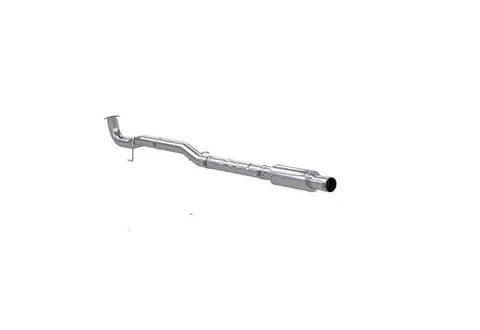 2017-2023 DURAMAX 6.6 STAINLESS STEEL 4" RACE PIPE - WITH MUFFLER